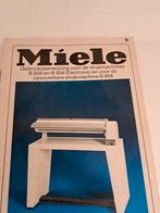 CALANDRE MIELE B858 LUXE  FAIRE  OFFRE A PARTIR DE 350€, Electroménager, Enlèvement, Comme neuf, Fer à repasser avec cordon