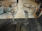 Leffe royale glazen (speciale editie), Ophalen of Verzenden, Zo goed als nieuw, Bierglas