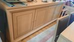 buffet/vitrine en bois clair, Maison & Meubles, 200 cm ou plus, Avec tablette(s), Moins de 100 cm, Comme neuf