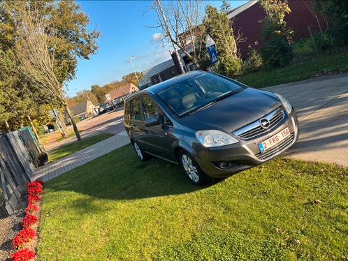 2010 Opel Zafira B 1.7 cdti Cosmo, Auto's, Opel, Particulier, Zafira, Diesel, Euro 4, Handgeschakeld, Zilver of Grijs, Zwart, Leder en Stof