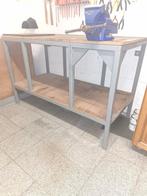 Werkbank + bankschroef, Doe-het-zelf en Bouw, Ophalen, Gebruikt, Bankschroef