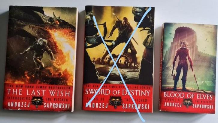 Boeken: The Witcher serie - Andrzej Sapkowski (Engelstalig), Boeken, Fantasy, Ophalen of Verzenden