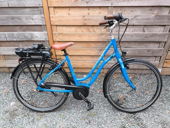 Elektrische damesfiets Victoria, Fietsen en Brommers, Elektrische fietsen, Gebruikt, Ophalen