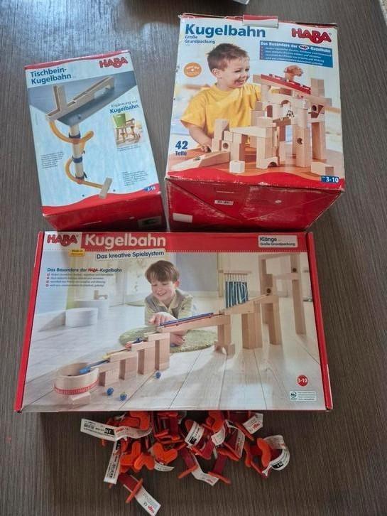 Haba kugelbahn, Kinderen en Baby's, Speelgoed | Houten speelgoed, Zo goed als nieuw, Ophalen