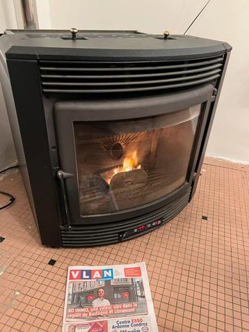 Poêle à pellets Extraflame, Encastré, Enlèvement, Utilisé, Poêle à granulés