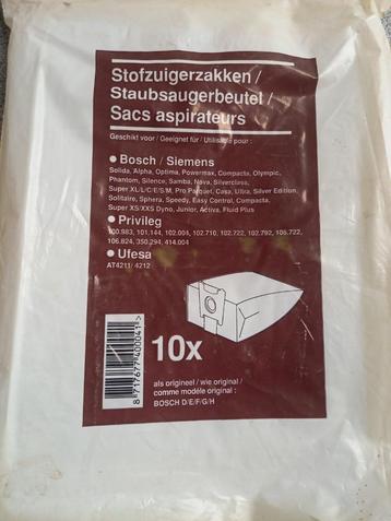 Sacs d'aspirateur Bosch/Siemens New, Electroménager, Enlèvement ou Envoi, Neuf