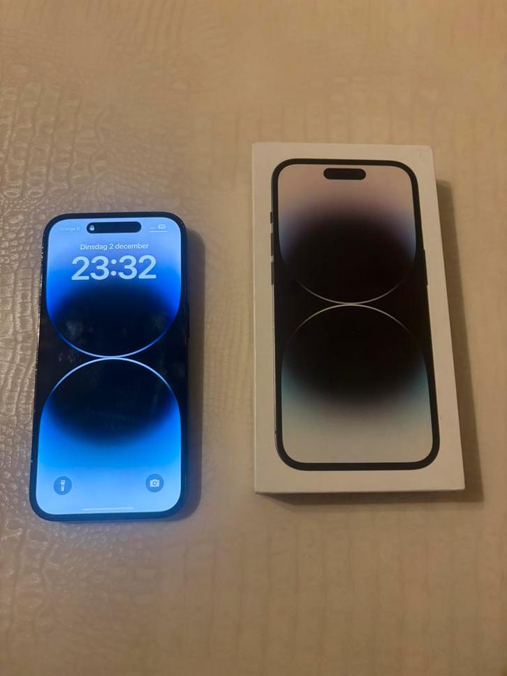 Iphone 14 Pro, Télécoms, Téléphonie mobile | Apple iPhone, Comme neuf, iPhone 14, Noir, Enlèvement