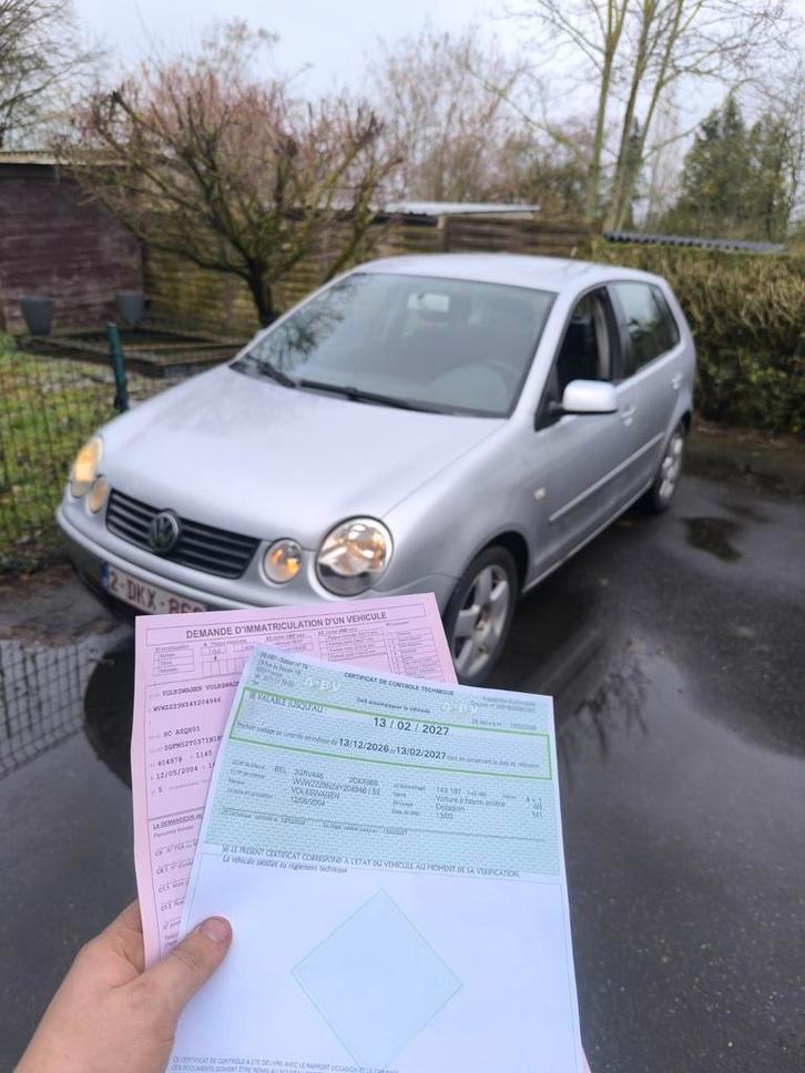 POLO 9N PRET À IMMATRICULÉE, Auto's, Volkswagen, Particulier, Polo, Elektrisch, Euro 4, Ophalen