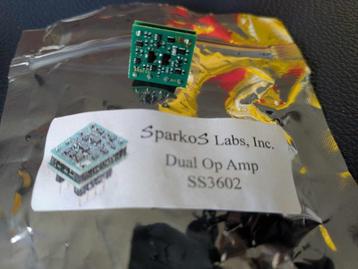 SparkoS SS3602 Dual Discrete Op Amp Als nieuw beschikbaar voor biedingen