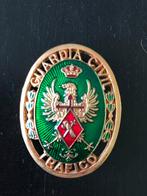 2 insignes Police espagnole, Collections, Objets militaires | Général, Emblème ou Badge, Autres
