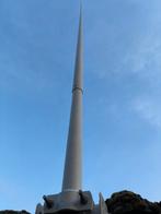 Antennemast 7.00mtr. lengte( basis 50 mm, dia. top. 32 mm, Telecommunicatie, Antennes en Masten, Ophalen, Zo goed als nieuw, Mast