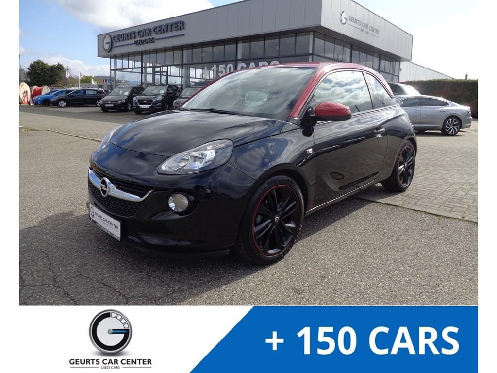Opel Adam Glam 1.4i 100pk benzine !, Auto's, 4 zetels, ADAM, Zwart, 119 g/km