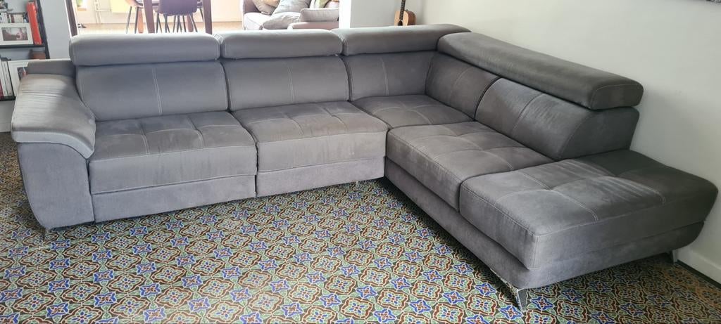 Canapé d'angle, Maison & Meubles, Utilisé, Tissus