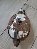 Allemagne WW2 - Gourde retrouvée à Senonchamps (Bastogne), Ophalen of Verzenden