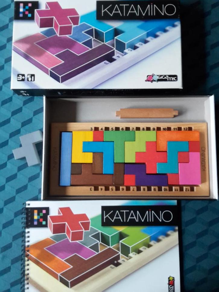 Nieuw spel Katamino, 2-4 spelers, 8+, + 1 gratis promo, Hobby en Vrije tijd, Gezelschapsspellen | Bordspellen, Nieuw, Ophalen of Verzenden