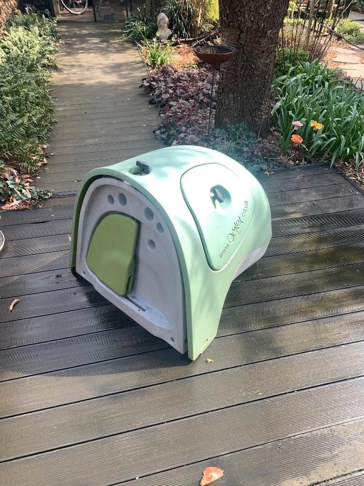 Zeer degelijk konijnenhok, Dieren en Toebehoren, Knaagdieren en Konijnen | Hokken en Kooien, Gebruikt, Hok, 60 tot 90 cm, 75 tot 110 cm