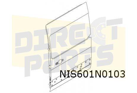 Nissan NV400 (10/11 - 3/21) (X62) Opel Movano B (5/10 - 9/19, Autos : Pièces & Accessoires, Carrosserie & Tôlerie, Porte, Nissan