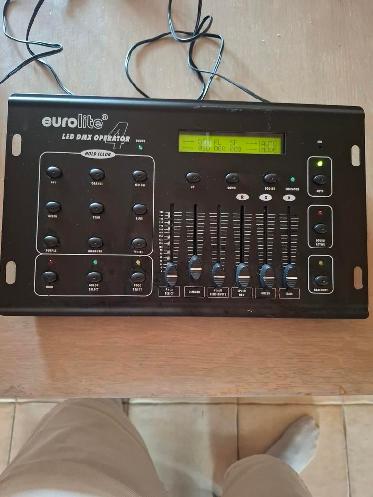 Eurolite LED DMX Operator 4 te koop, Muziek en Instrumenten, Ophalen of Verzenden