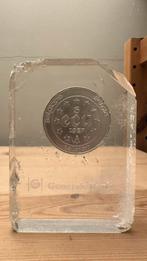 5 ecu, 1987, zilveren munt, Huis en Inrichting, Woonaccessoires | Onderzetters, Ophalen, Zo goed als nieuw