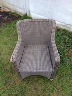 4 tuinstoelen, Tuin en Terras, Ophalen, Gebruikt, Rotan