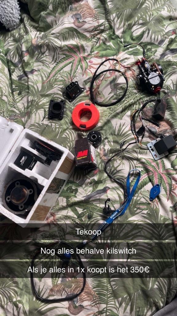 Minarelli Am6 onderdelen, Fietsen en Brommers, Brommeronderdelen | Algemeen, Ophalen, Zo goed als nieuw, Overige typen, Sherco