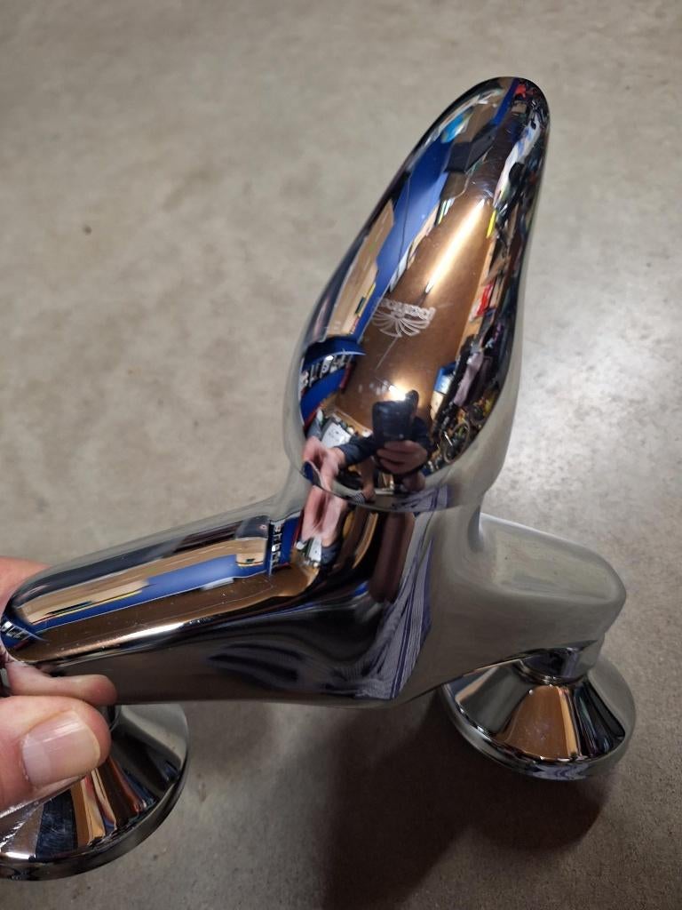 Mengkraan in nieuwstaat, Ophalen of Verzenden, Zo goed als nieuw, Chroom, Douche