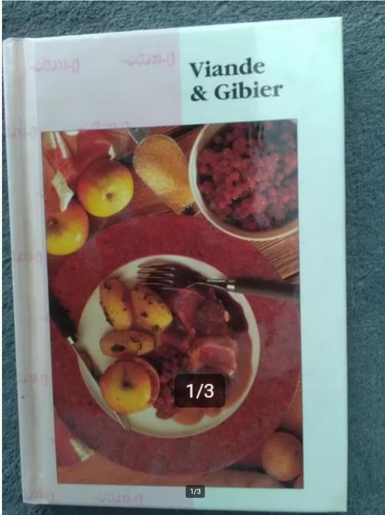 "Viandes et gibier" Unic (1994), Enlèvement ou Envoi, Plat principal, UNIC, Comme neuf