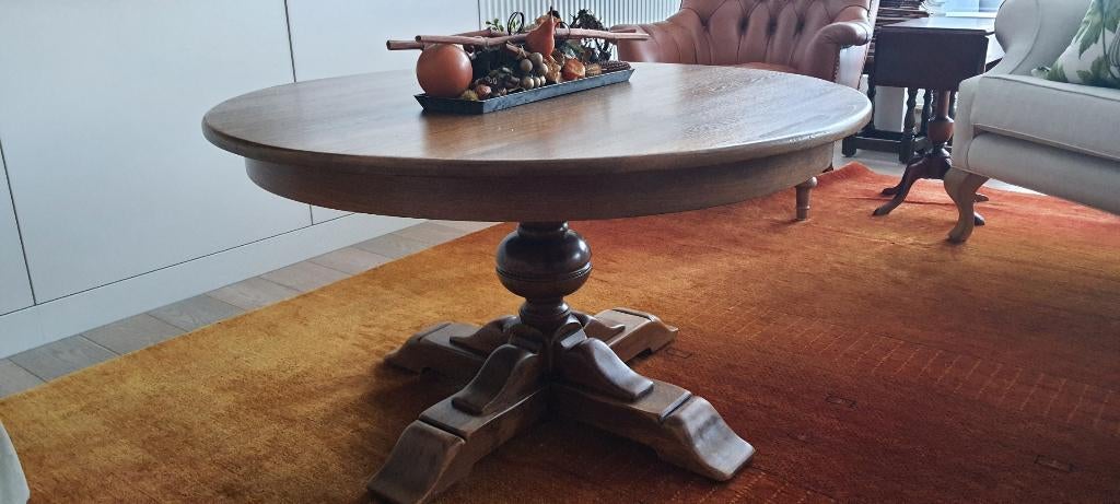 table basse, Maison & Meubles, Rond, 50 à 100 cm, Comme neuf, Enlèvement