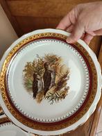 Superb service de Table Deux Feux or, porcelaine, France,, Antiquités & Art, Enlèvement