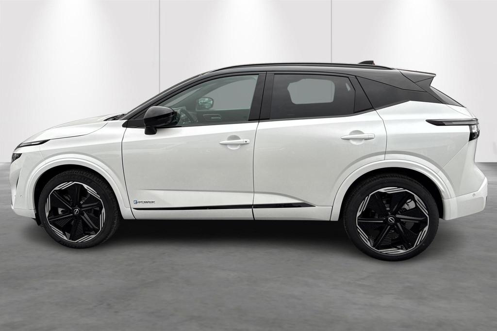 Nissan Qashqai MHEV 140KW N-Design Nieuwe wagen, airco, navi, Auto's, Stof, 1800 kg, 4 cilinders, Zwart