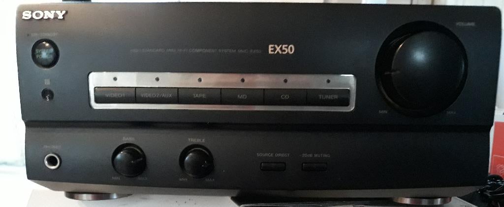 Amplificateur Sony EX-50 avec télécommande - ENVOI INCLUS !, Ophalen of Verzenden, Sony