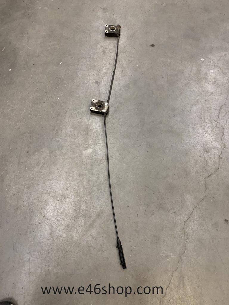 motorkap vergendeling met kabel BMW E46 ALLE MODELLEN, Auto-onderdelen, Gebruikt, -, -, Ophalen of Verzenden