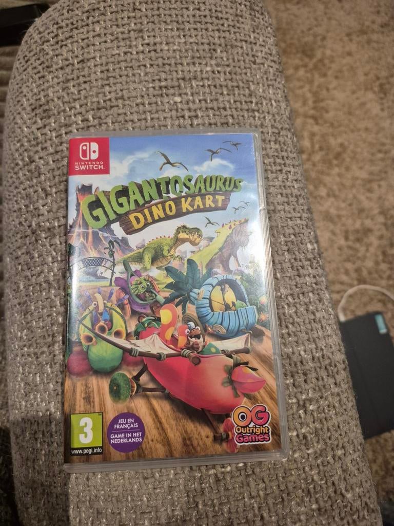 Nintendo switch gigantosaurus dino kart, Ophalen