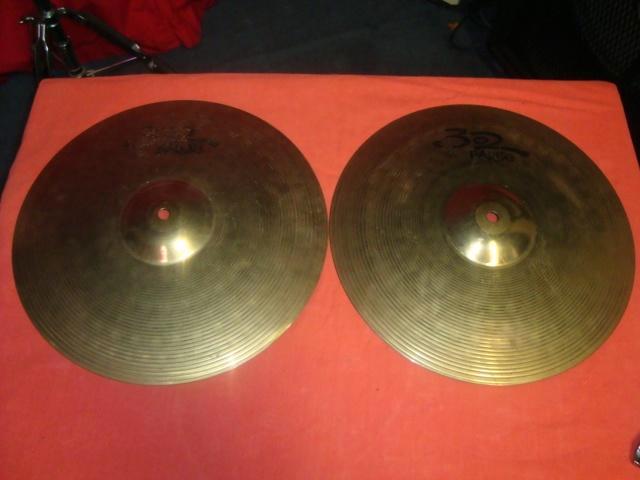 Utilisé : Set HiHat Paiste 302 14 pouces, Musique & Instruments, Instruments | Accessoires, Utilisé, Batterie ou Percussions, Enlèvement ou Envoi
