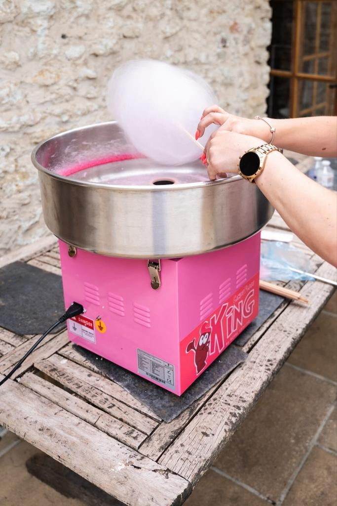 Machine à barbe à papa à louer, Enlèvement