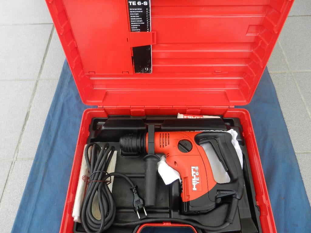 Hilti TE6 - S Boormachine, Doe-het-zelf en Bouw, Gereedschap | Boormachines, Zo goed als nieuw, Boormachine, 600 watt of meer