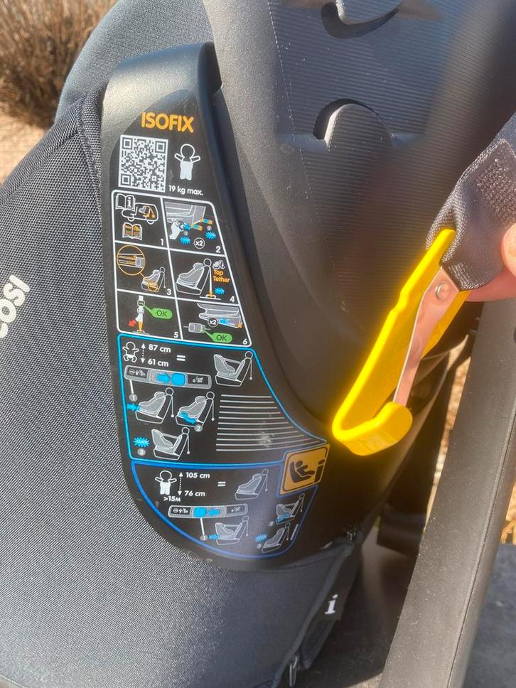 Maxi-cosi autostoel AxissFix 61cm-105cm, Enfants & Bébés, Sièges auto, Comme neuf, Maxi-Cosi, Isofix, Mode veille, Protection latérale