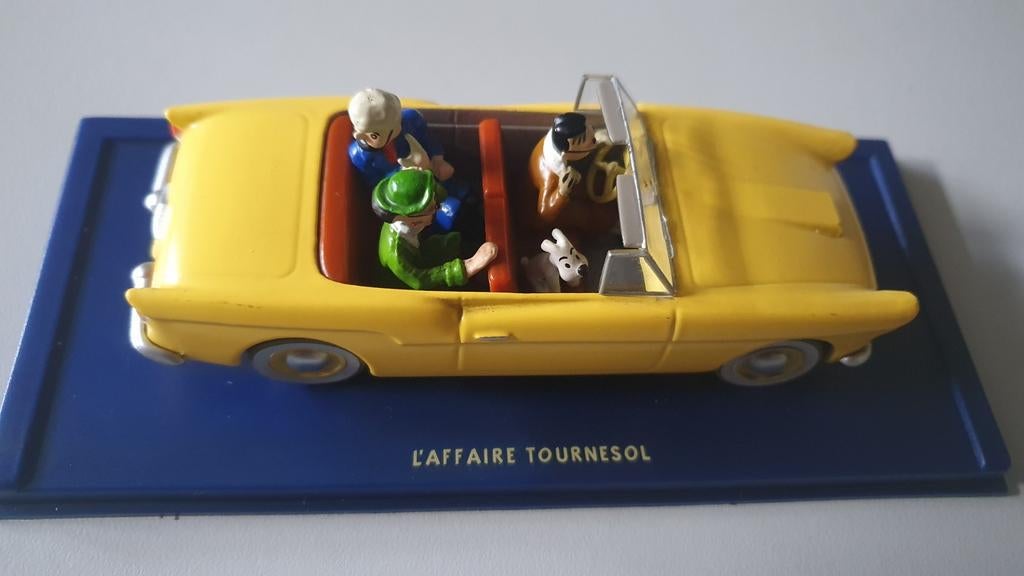 Voiture Tintin L'affaire tournesol, Voiture