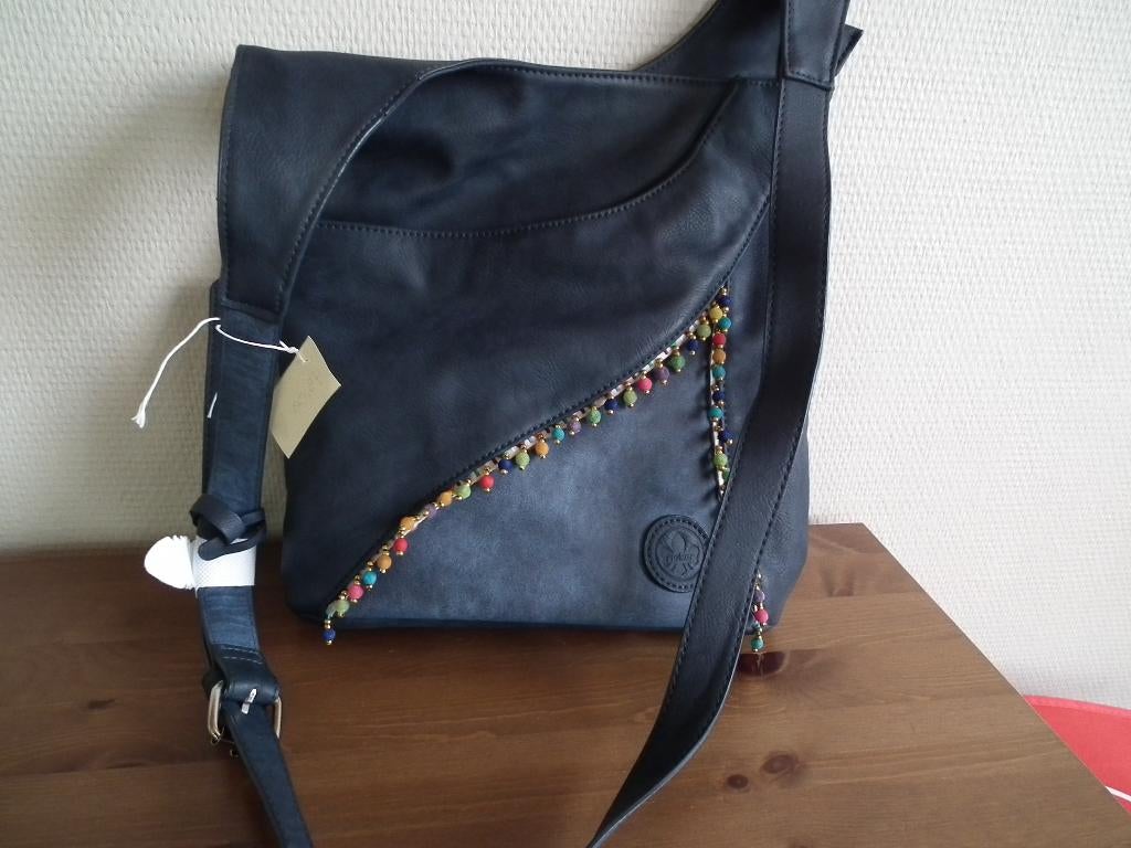 Sac bandoulière pour femme de la marque RIEKER (bleu), Envoi, Neuf, Bleu, Autres marques