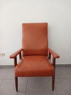 Vintage fauteuil / zeteltje (bruin), Ophalen