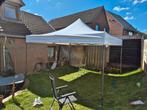 4x4 m Easy up partytent PVC (2x), Jardin & Terrasse, Tonnelles, Tente de réception, Pliable, 2 mètres ou plus, Comme neuf