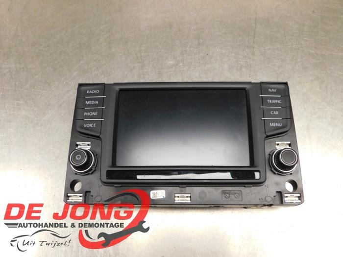 Affichage navigation d'un Volkswagen Golf Sportsvan, Volkswagen, -, 3 mois de garantie, Utilisé