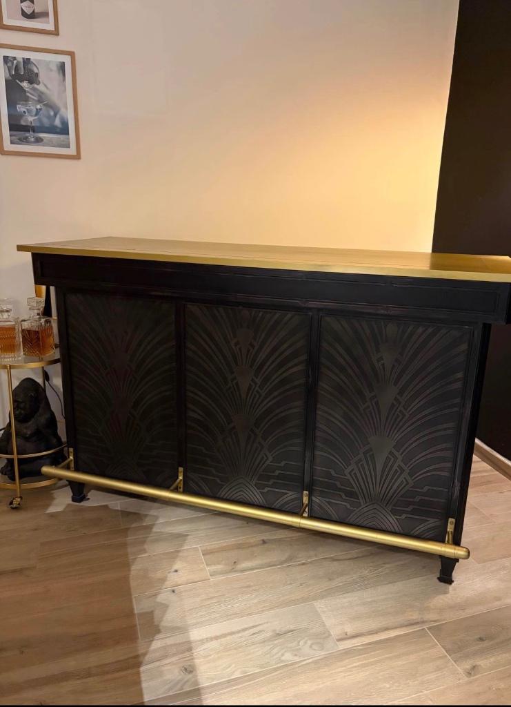 Meuble de Bar en métal, Huis en Inrichting, Kasten | Overige, Gebruikt, Ophalen