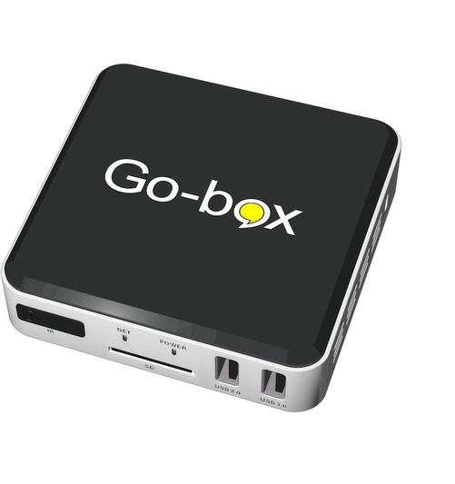 Go-box Gesproken Tekst, TV, Hi-fi & Vidéo, Lecteurs multimédias, Comme neuf, HDMI, Enlèvement ou Envoi