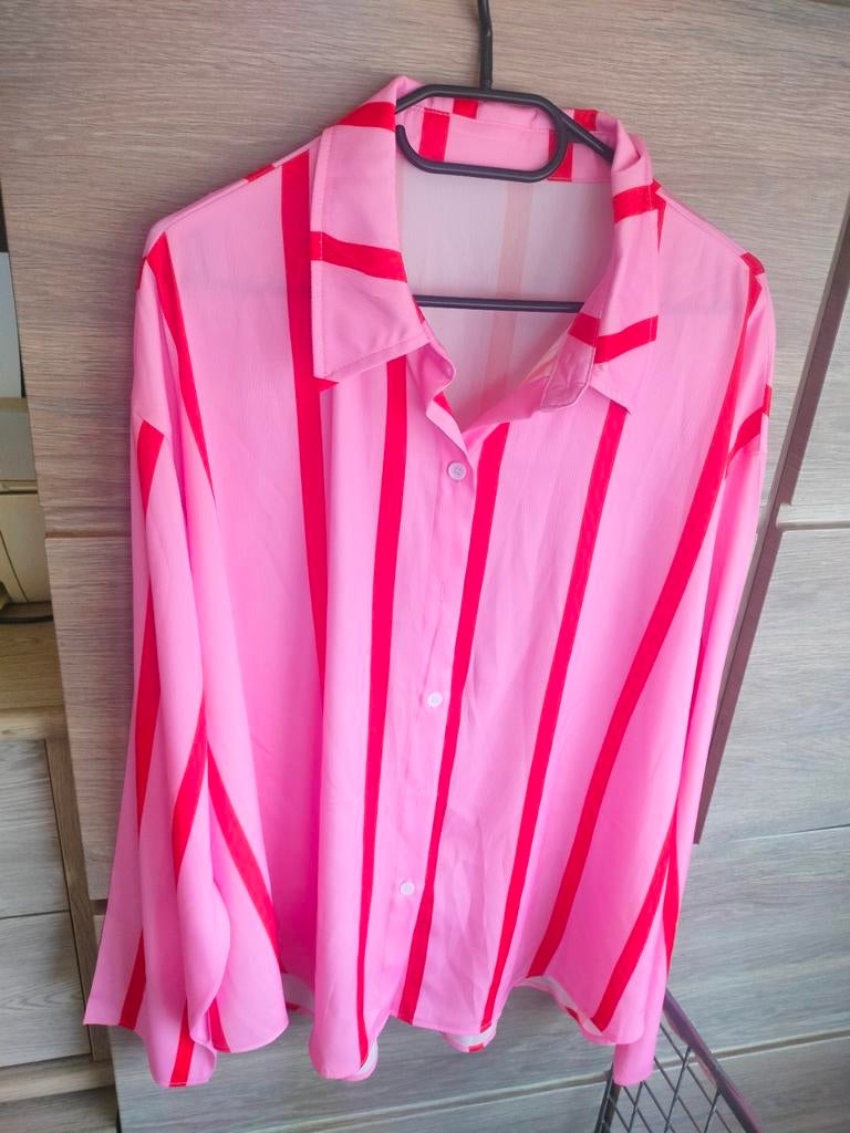 Nieuwe bloes in satijn maat xl, Kleding | Dames, Blouses en Tunieken, Ophalen, Maat 46/48 (XL) of groter