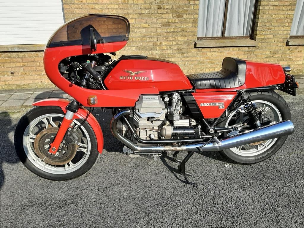 Moto Guzzi 850 Le Mans III Collectors item te koop € 7550, 2 cilinders, Motorrijbewijs A, Gebruikt, Sportuitlaat