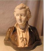 Mooi Oud Beeld van Mozart in aardewerk - 19cm, Antiek en Kunst, Ophalen of Verzenden