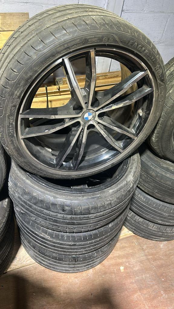 BMW BANDEN MET VELGEN, Autos : Pièces & Accessoires, Pneus & Jantes, Pneus et Jantes, Véhicule de tourisme, Utilisé, Enlèvement ou Envoi