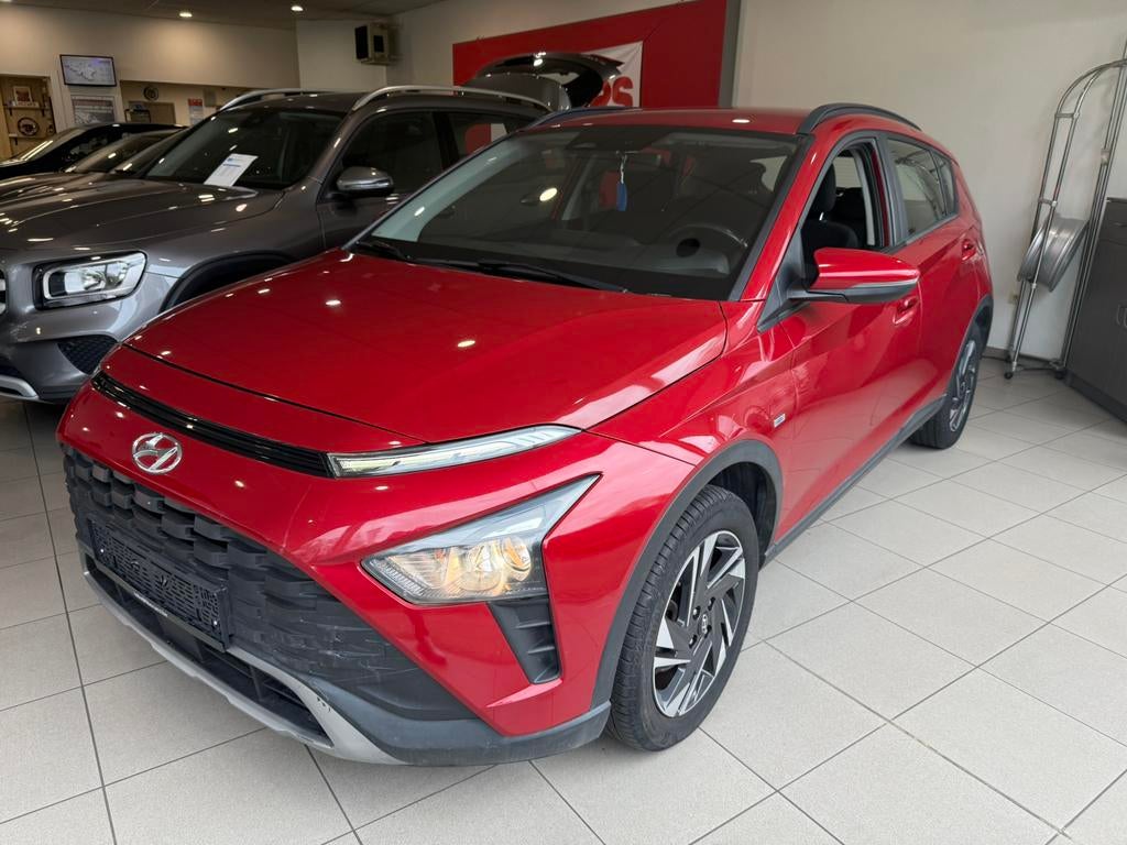 Hyundai Bayon 1.0 benzine +elekt 48v mild 38509klm 2021, Rouge, Autres modèles, Achat, Euro 6