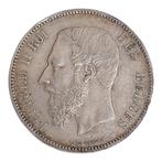 Munt / België / 5 Frank / Leopold II / 1867 / Zilver 900, Postzegels en Munten, Munten | België, Zilver, Ophalen of Verzenden